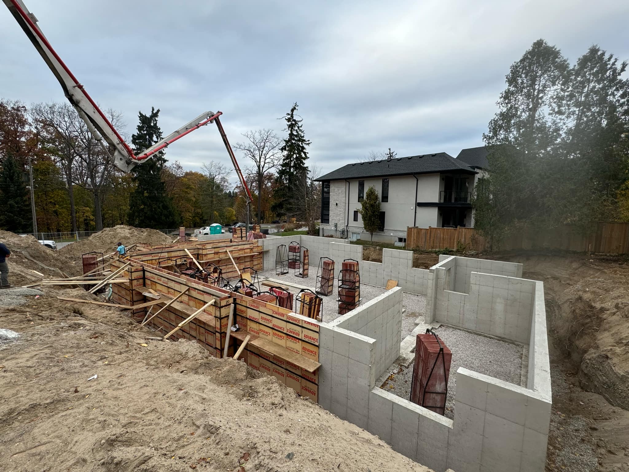 Residential foundation walls