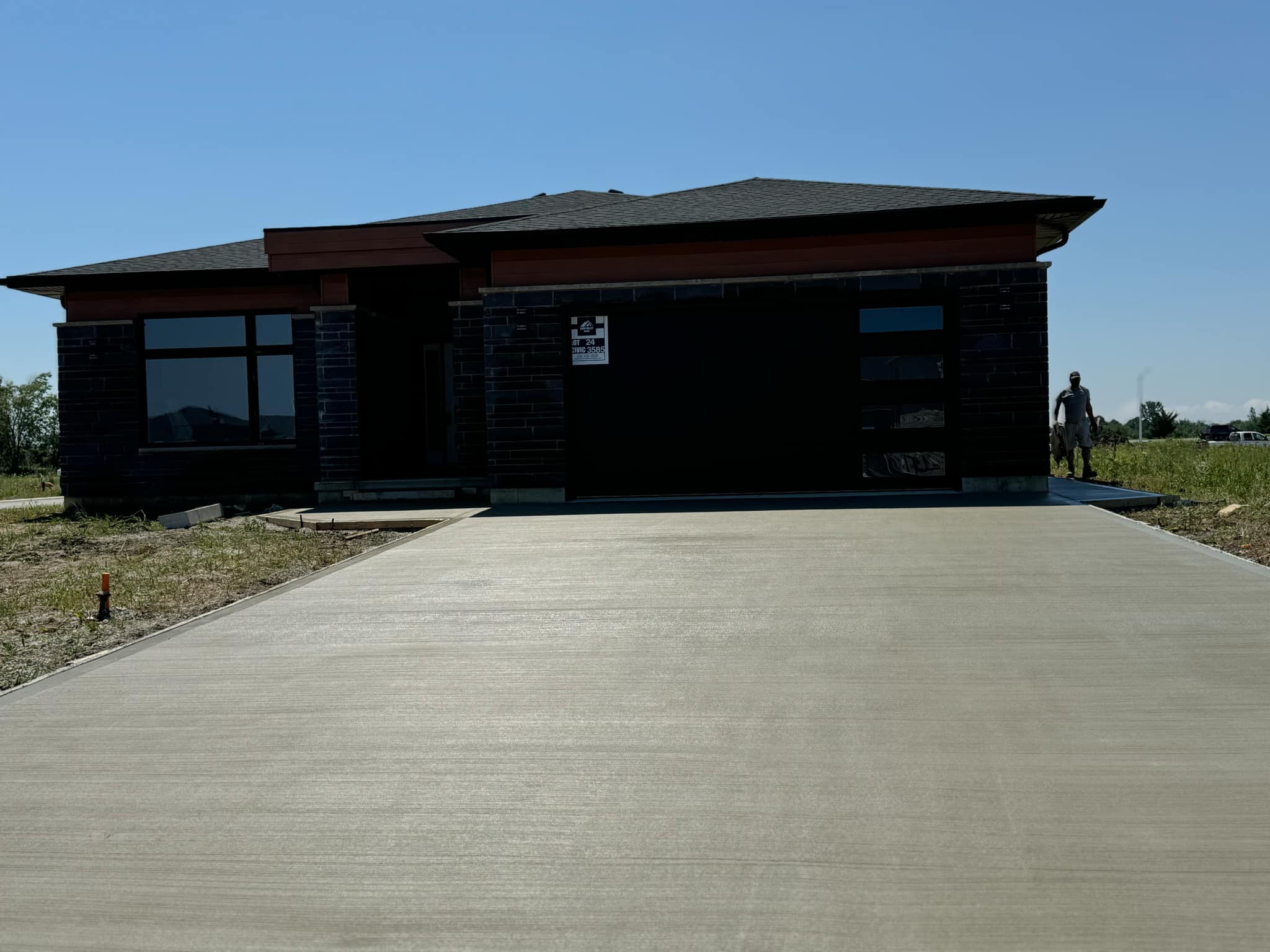 Residential concrete work